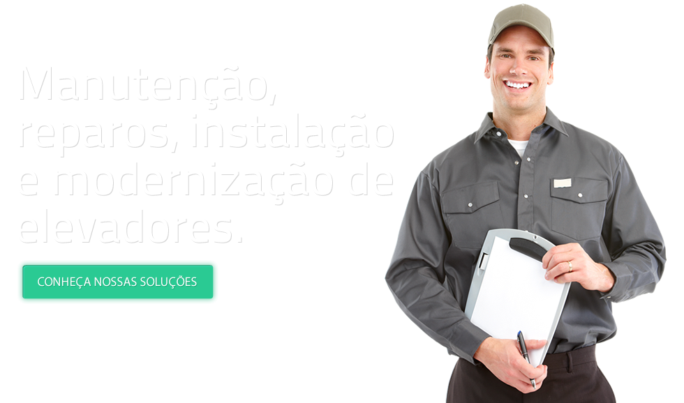 Manutenção, reparos, instalação e modernização de elevadores